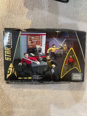 2016 Star Trek Mega Blocks Day of the Dove" Please See Pics Box is a little Beat